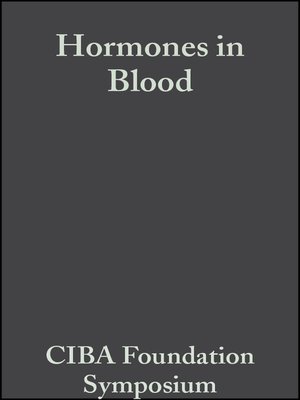 cover image of Hormones in Blood